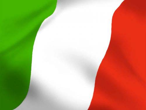 いろいろ おしゃれ イタリア 国旗 イラスト